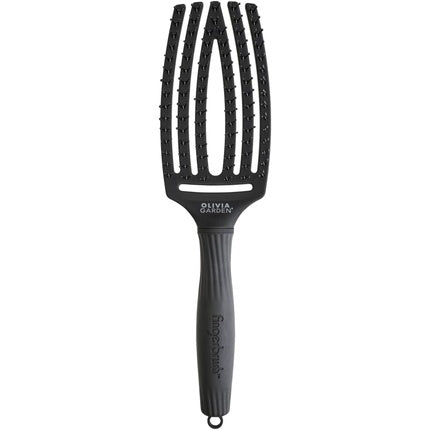 Perie de păr, Olivia Garden, Fingerbrush, negru