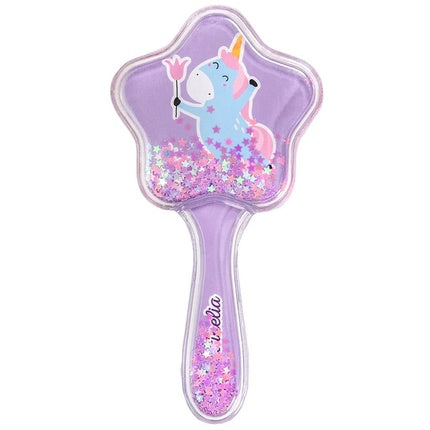 Pernă perie păr, Aquarius Cosmetic, unicorn, glitter