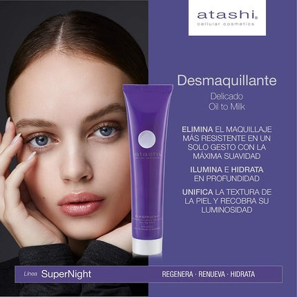 Masca Dermofiller, Atashi, cu demachiant si masaj facial