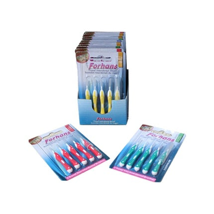 Uragme Forhans Travel Toothpick, Set de 2 bucăți, culori variate, design ergonomic