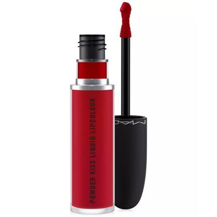 Ruj lichid MAC Powder Kiss Liquid Lipcolour 981 Haute Pants, 5.0ml