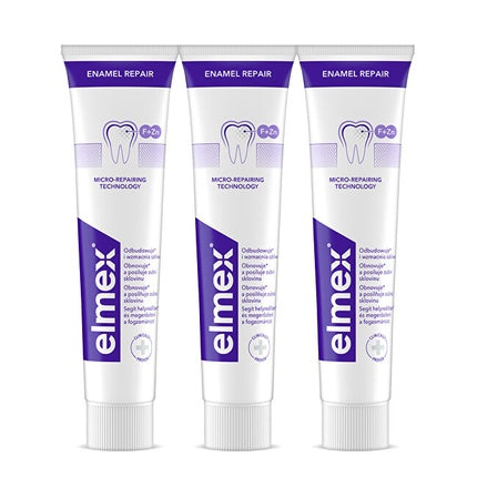 Pastă de dinți Elmex Enamel Repair, 3 x 75 ml