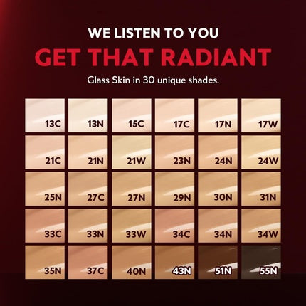 Fond de ten, Tirtir, Cushion, semi-mat, roșu