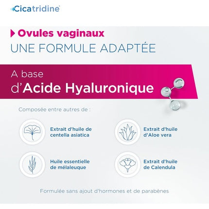 Supozitoare Intime Cicatridine cu Acid Hialuronic, 10 buc