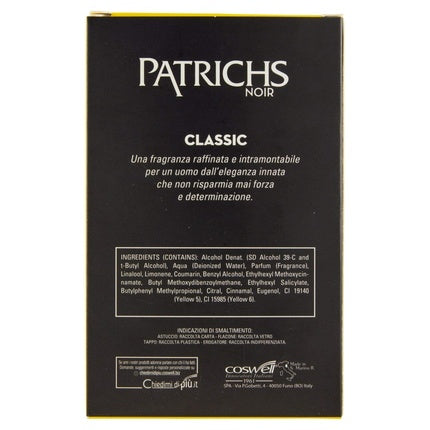 Eau de Toilette Pau0i Patrichs Classic, 75ml, sticlă transparentă