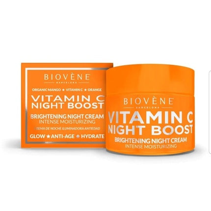 Cremă de noapte, Biovene, Vitamin C, 50 ml