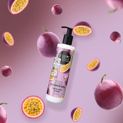 Gel de duș, Organic Shop, Passion Alluring, 280ml