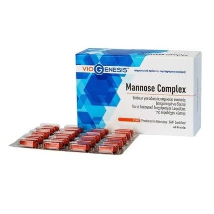Tablete Viogenesis Mannose Complex, 60 comprimate