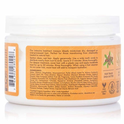 Mască păr, Shea Moisture, 355ml, unt shea