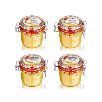 Exfoliant Corporal Citrus Bomb, Soaphoria, 250ml (Pack de 4), ambalaj borcan cu capac metalic