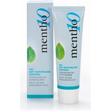 Gel mentolat Mentho, Menthol 10, 75 ml, alb
