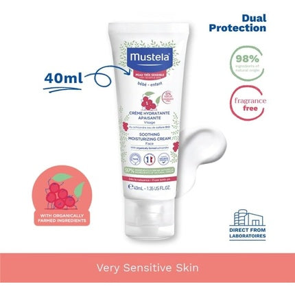 Crema de Maini Mustela Soothing Hydrating, 40ml