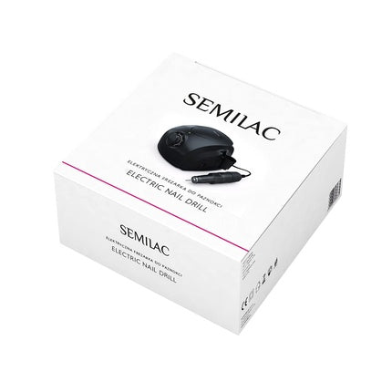 Pilă electrică unghii, Semilac, 65W, negru