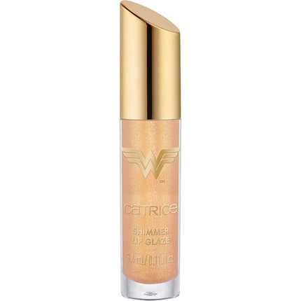 Luciu de buze Catrice Wonder Woman Shimmer Lip Glaze No. 010 Nude with Oils, 3.4 ml