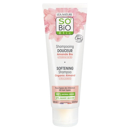 Șampon So Bio Etic cu Lapte de Migdale și Proteine din Orez