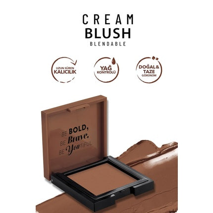 Blush Cremă, Pastel, 50, culoare cafenie, semi-mată