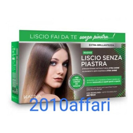 Kit Îndreptare Păr Kativa Liscio Senza Piastra Fără Placă
