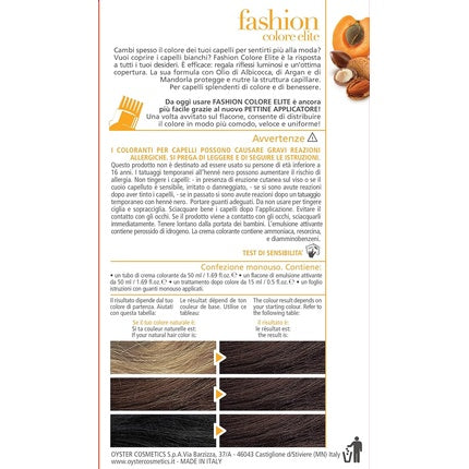Vopsea de păr, Fashion Elite, Siena 6.0, maroniu