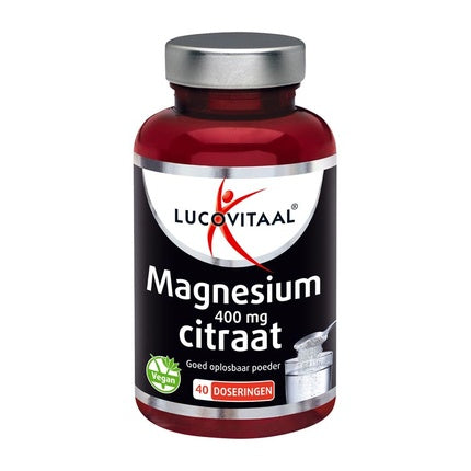 Pudră supliment mineral, Lucovitaal, Citrati de Magneziu 400mg, 149g