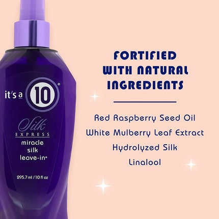 Condiționator fără clătire It's A 10, Miracle Silk Leave-In, 344 g