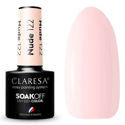 Oja semipermanentă Claresa, Nude, 5ml