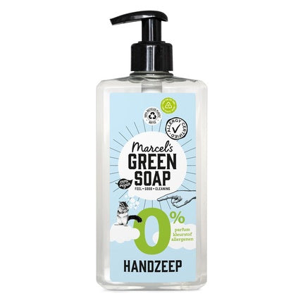 Săpun lichid de mâini ecologic Marcel's Green Soap, 0% parfum, 420 ml