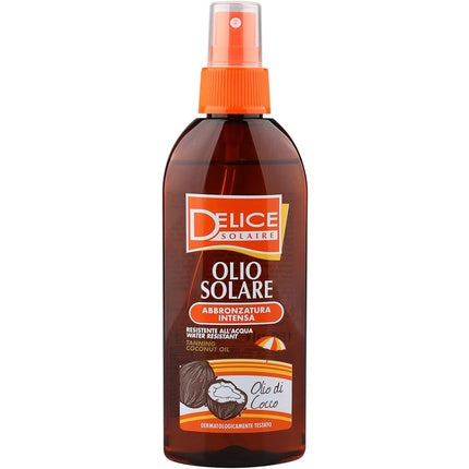 Ulei bronzant, Delice Solaire, cocos și jojoba, 150ml