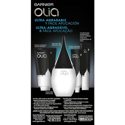 Vopsea păr permanentă, Garnier Olia, blond natural