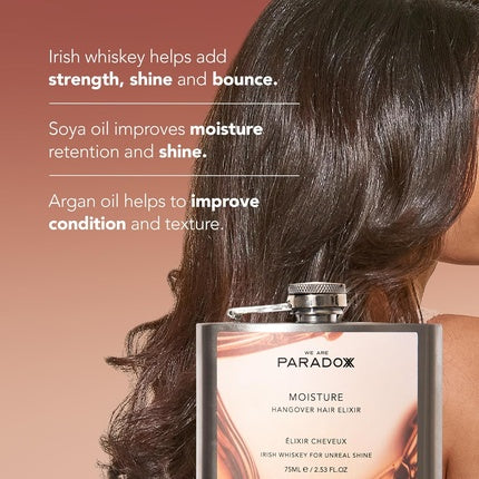 Ser de păr We Are Paradoxx Moisture Hangover Hair Elixir 75ml - hidratare intensă