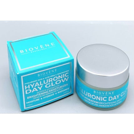 Cremă hidratantă, Biovène Barcelona, Hyaluronic Day Glow 50ml