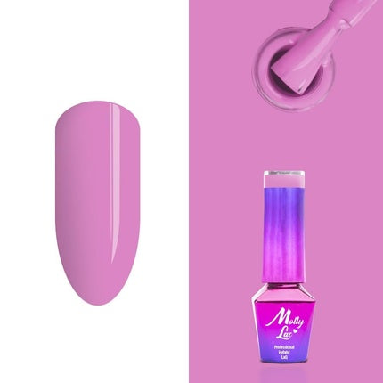 Lac de unghii, Molly Lac, 140, roz prăfuit, 5ml