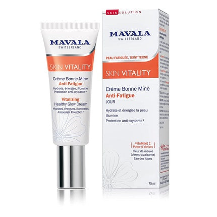 Cremă de zi Mavala Skin Vitality Revitalizing Day Cream, 45ml, anti-oboseală, cu Vitamina C