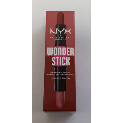 Ruj de obraz NYX Wonder Stick, WSB04 Deep Magenta Ginger/Ebon, cremă, 2x4g