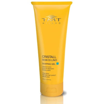 Gel păr, Glooke Selected, Cristall Wet Look, 200 ml, galben