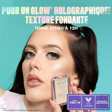 Pudră Iluminator, NYX Professional Makeup, Enriched with Mango Butter, 50 g