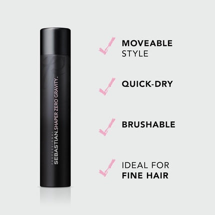 Spray fixativ, Sebastian Professional, Shaper Zero Gravity, 400g