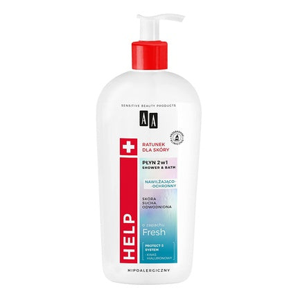 Gel de duș și baie, Aa, 2in1, 400ml