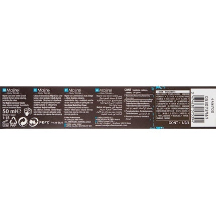 Vopsea de păr, L'Oréal, Majirel Cool Cover 7.8, ambalaj vechi