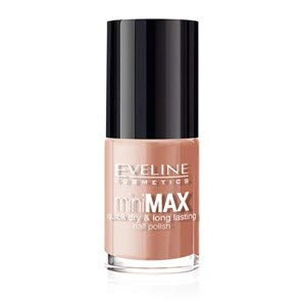 Eveline Cosmetics Mini Max Nail Polish No 496, Bej, 5ml