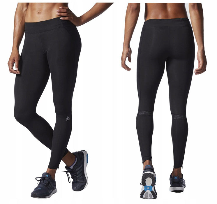 Colanți sport Adidas Supernova, lungi, negri
