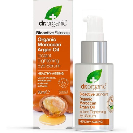 Ser pentru ochi, Dr Organic, Moroccan Argan Oil, 15ml