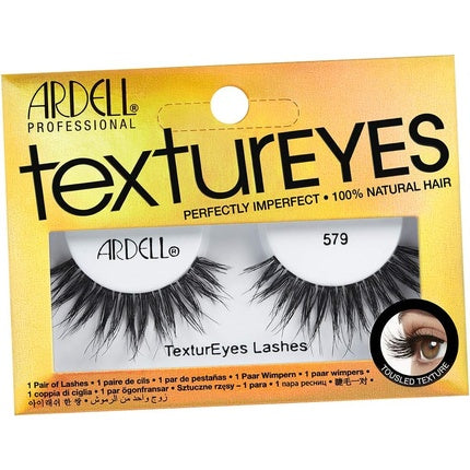 Ardell Textureyes 579 False Eyelashes, Culoare Neagră