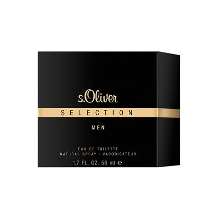 Eau de Toilette S.Oliver Selection Men, 50ml, cu Patchouli, Salvie și Trandafir