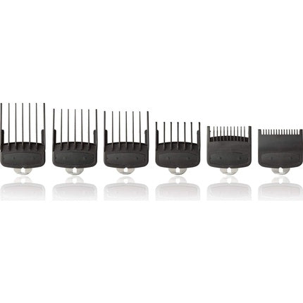 Set 6 piepteni de schimb, Xanitalia, Stauer Calibro, negru