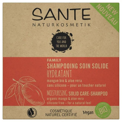 Șampon solid, Sante, 60g, hidratant