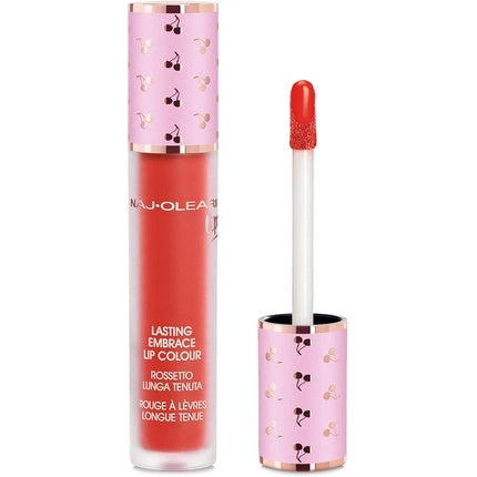 Ruj lichid Naj Oleari Lasting Embrace, 07 Red Poppy, 3 ml