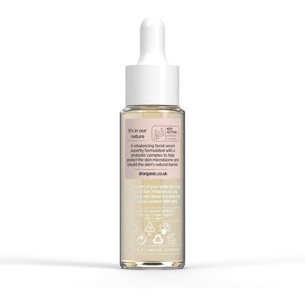 Ser protectie piele, Dr Organic, Probiotic Calm, 30ml