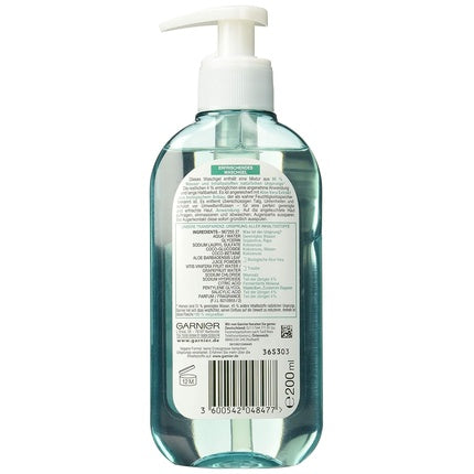 Gel de curățare față Garnier SkinActive cu Extract de Aloe Vera, 200ml