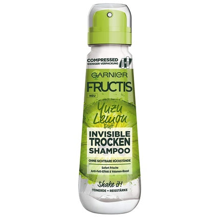 Șampon uscat Garnier Fructis Invisible, 100ml, aromă de yuzu