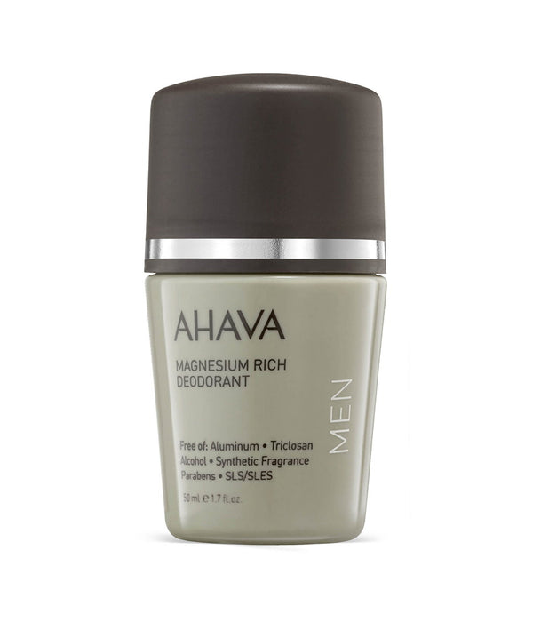 Deodorant roll-on Ahava Magnesium Rich, pentru bărbați, fără aluminiu, 50 ml